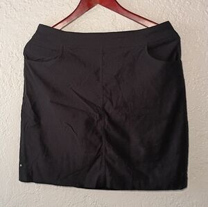 Hilary Radley Super Stretch Black Skort